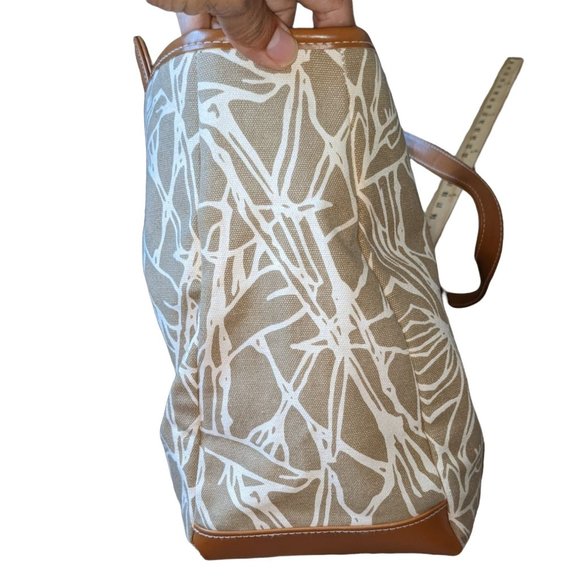 LIZ CLAIBORNE BORA BORA CANVAS TOTE - Picture 5 of 9